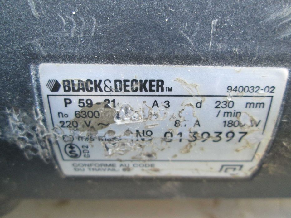 Rebarbadoras usadas de 230mm.