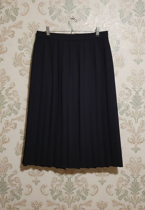 Czarna plisowana spódnica Amaranto size 16