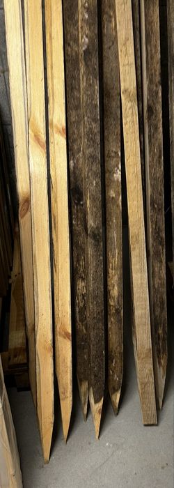 Stemple ogrodzeniowe