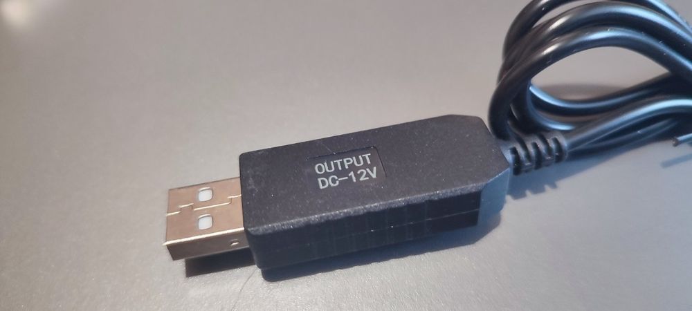 Кабель для роутера від повербанку USB to DC 12V | інтернет без світла