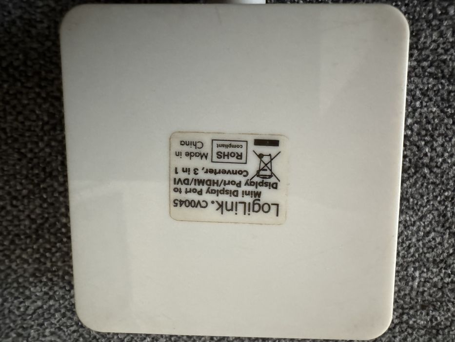 Przejście Adapter miniD-Portwt-DP gn+DVI-Dgn+DVIgn