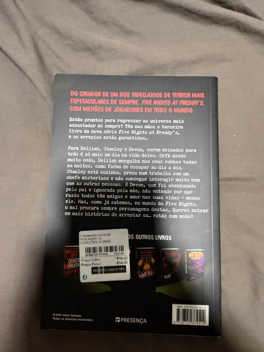 Five Nights at Freddy's - 1:35 Madrugada de Terror Arrepios de Fazbear