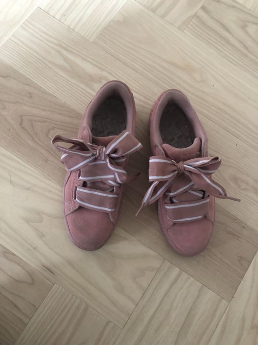 Sneakersy puma różowe 39