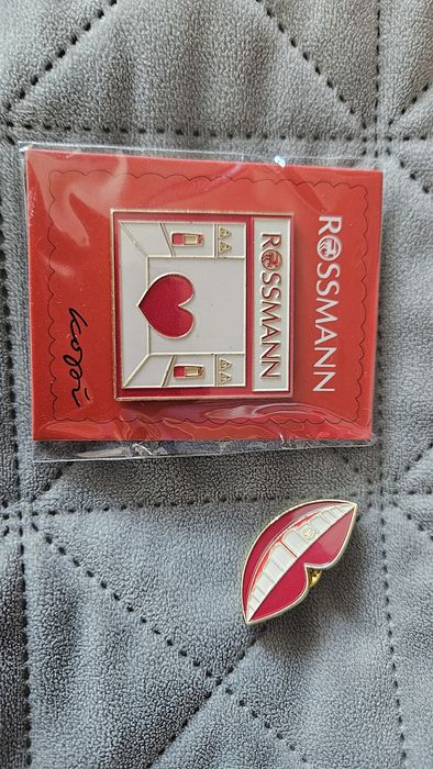 Pin uśmiech + pin Mój sklep Rossmann