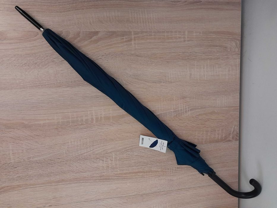 Nowy Parasol Granatowy_Półautomatyczna parasolka_Windproof_Umbrella_XL