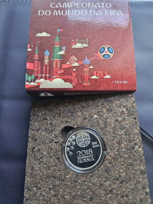 Moeda Proof Mundial Rússia 2018