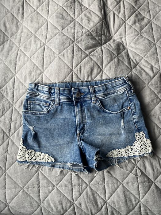 Szorty 152 H&M stan bdb jeans