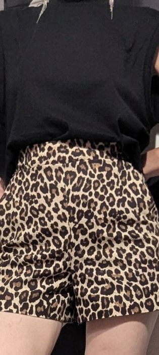 Шорти леопард Zara