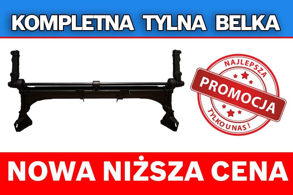 Tylna belka skrętna oś Renault Megane Scenic - 3 lata gwarancji