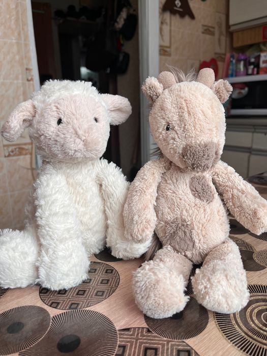 Ягнятко від Jellycat/ Жирафик Біллі(рідкісний)