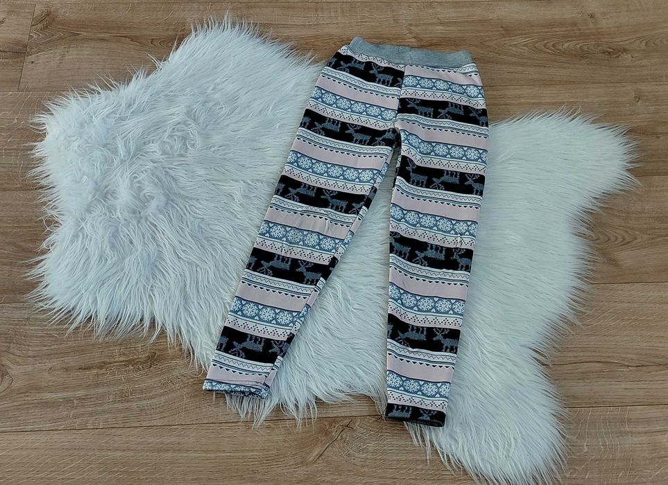 Ocieplane legginsy 134/140