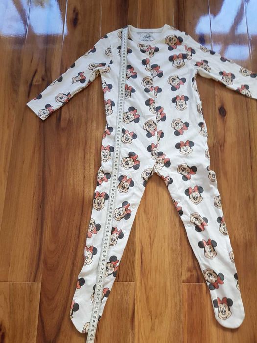 Pajacyk Myszka Minnie Disney Baby Primark śpioszki kombinezon 92cm