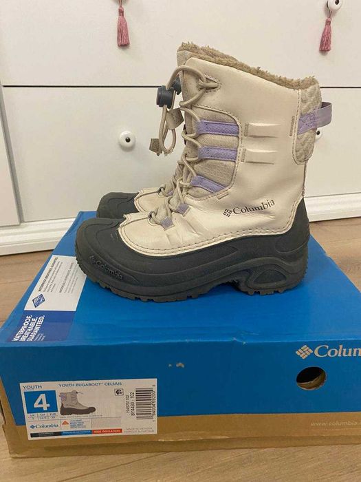 Зимові термоботинки Columbia Коламбия Сноубутси р.35