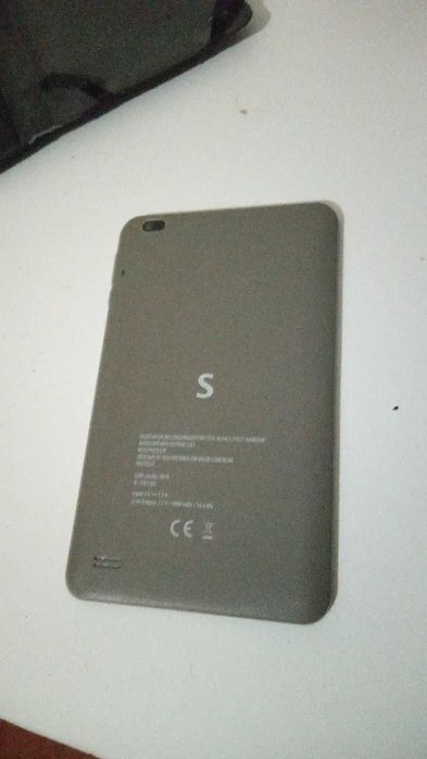 Tablet S Preto / Cinza + Capa