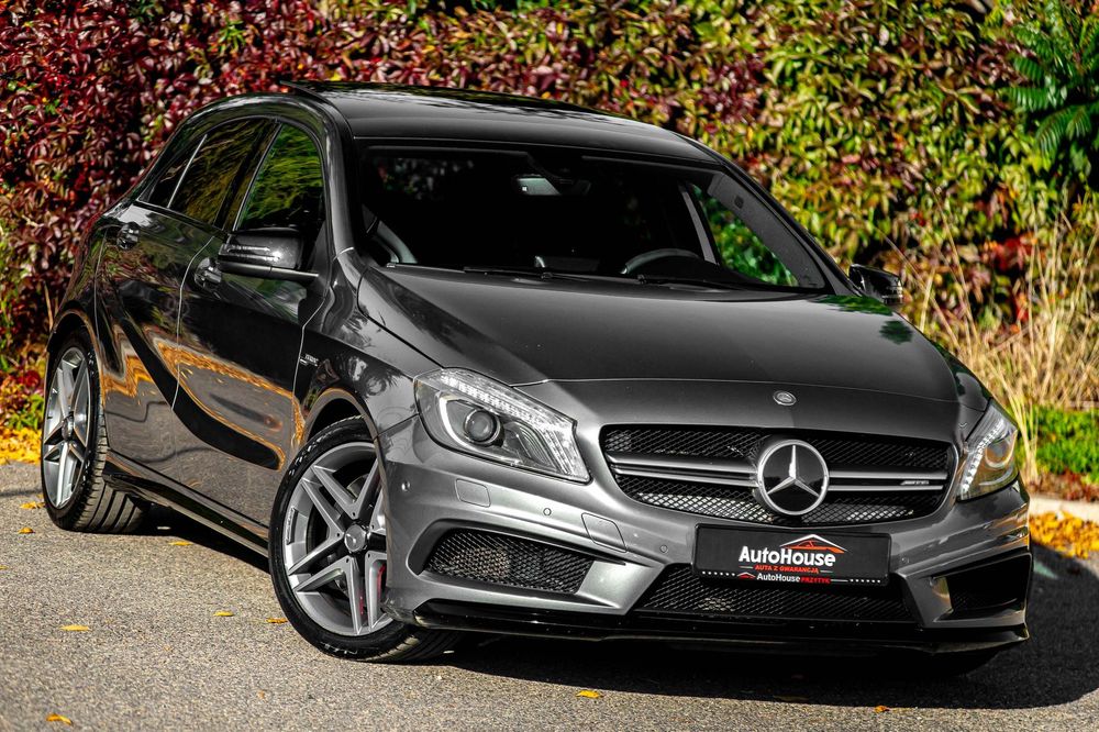 Mercedes-Benz Klasa A 45 AMG,4MATIC,Full,Recaro,Gwarancja,skóra,xenon,panorama,Okazja