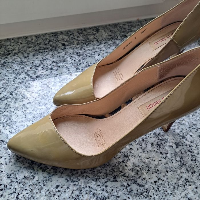 Szpilki ze skórki Diana Ferrari