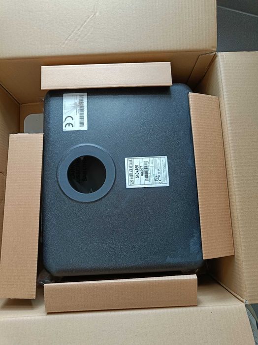 Zlewozmywak granitowy Kernau KGS U 60 1B Black Metallic