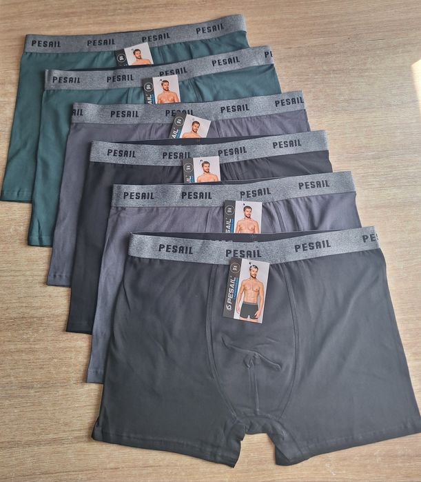 6x bokserki męskie 2xl