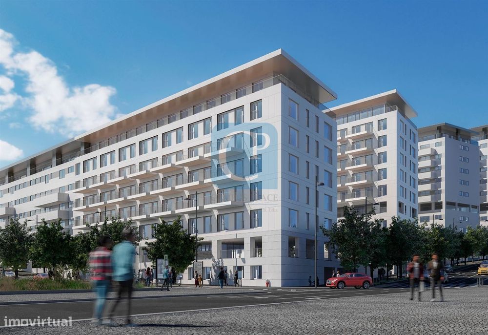 Apartamento tipologia T2 em construção, no Empreendimento Nobel 41-85