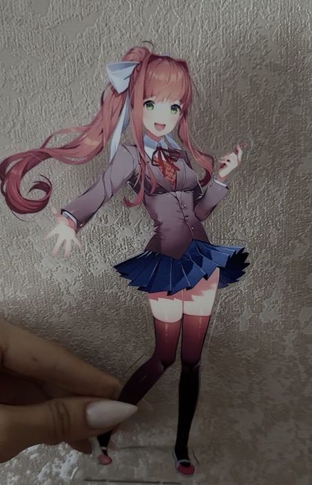 Акрилова фігурка monika doki doki