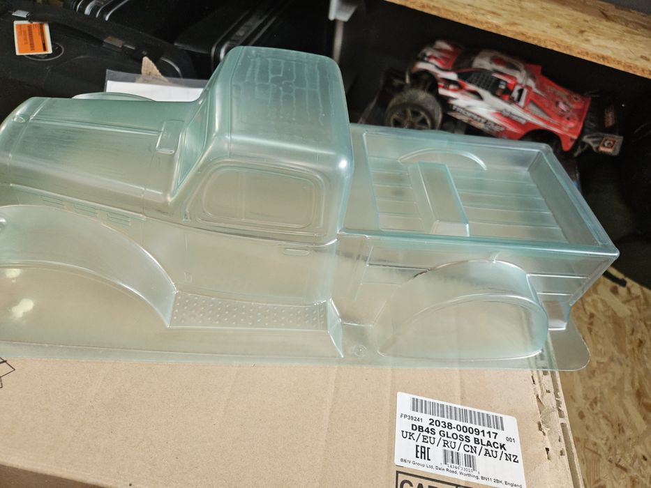 Karoseria dodge superwagon 1:10  313mm rc crawler