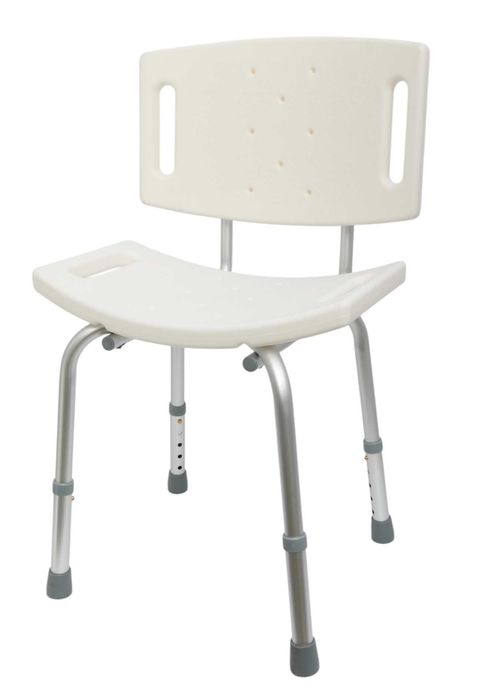 Стілець для душу зі спинкою на ніжках SC6005