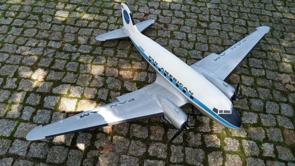 DC3 model samolotu  (druk 3D)