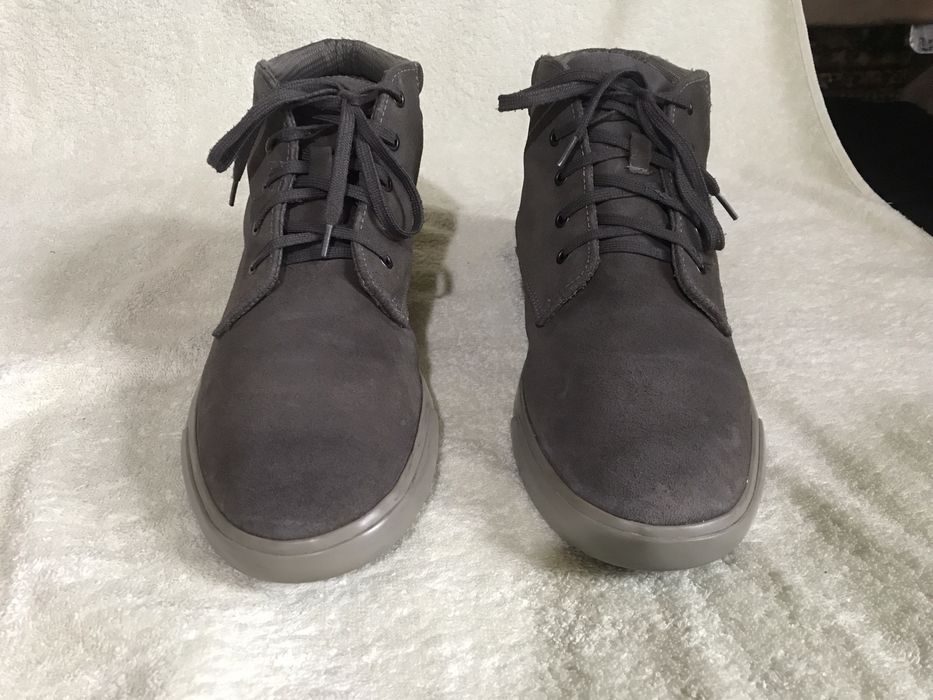 Теплые замшевые кеды Clarks. Размер 43/28.5 см