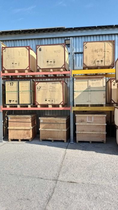 Ящики деревянные кубовые