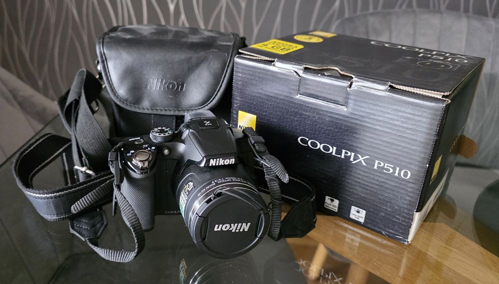 Nikon Coolpix P510 + cartão 16 Gb