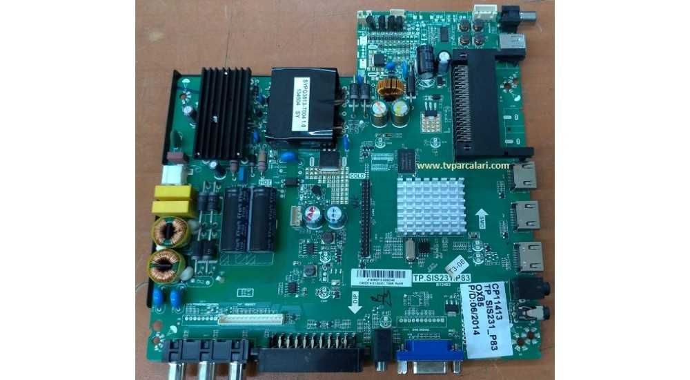 tp.sis231.p83 mainboard  tv led crown aled39/c1600