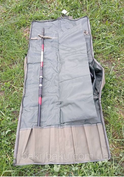 Чехол карповый для 3х складних  удилищ  з катушками   1.45м