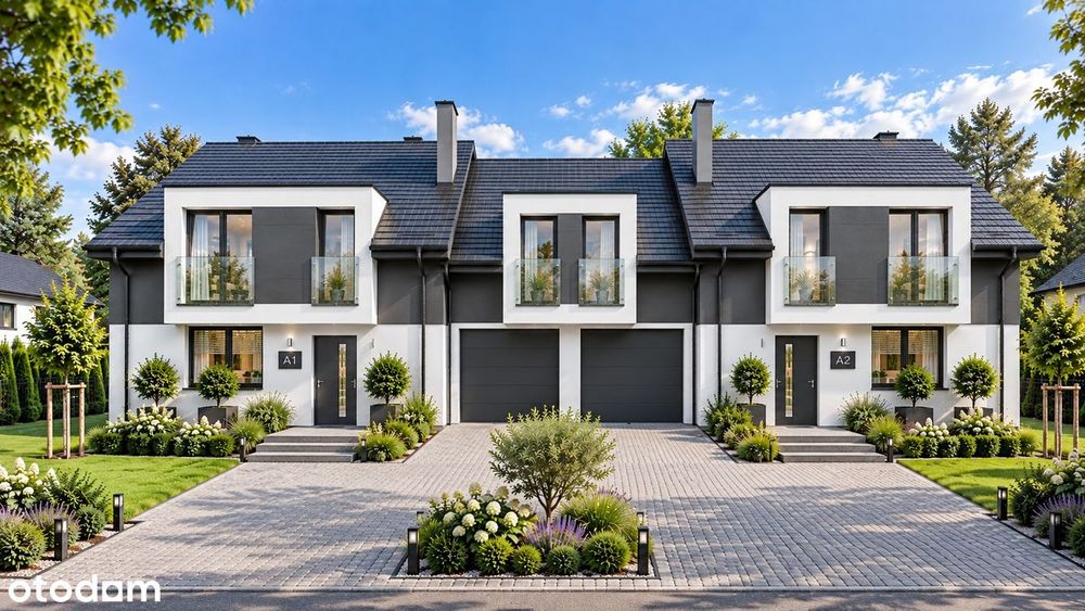 Nowoczesny bliźniak 138,11 m² z garażem | wysoki standard | bez PCC