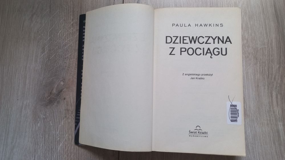 Dziewczyna z pociągu.  Paula Hawkins