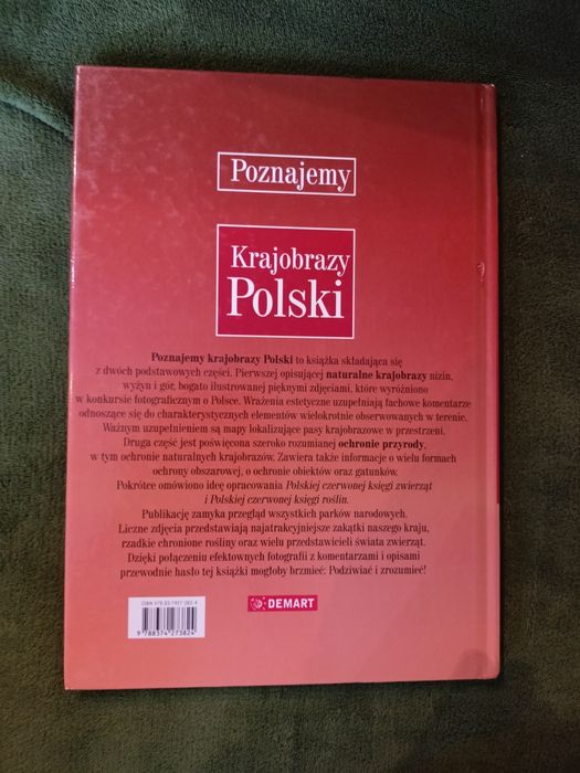 Książka Poznajemy Krajobrazy Polski Demart A4