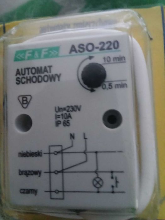 Сходове реле F&F ASO-201, 230В, 10А