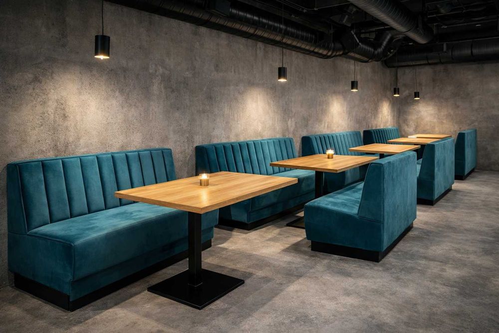 Loże barowe kanapy sofy do klubu restauracji baru lokalu PRODUCENT