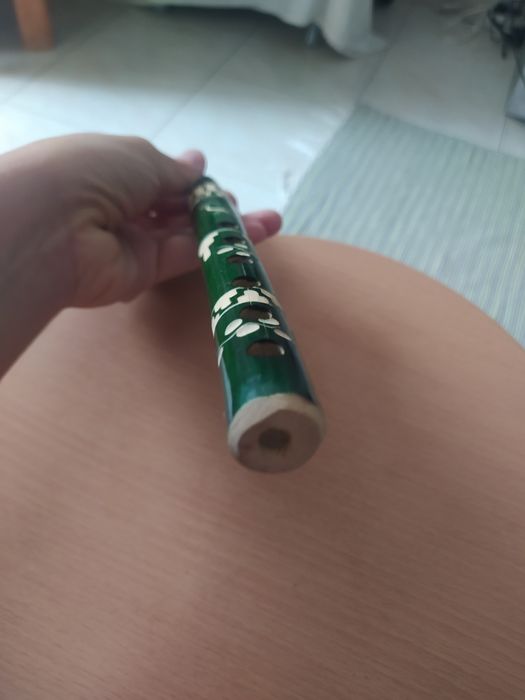 Flauta artesanal comprada em Lanzarote NOVA