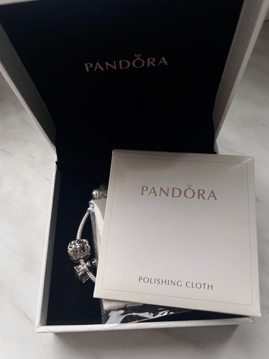 Браслет Pandora family tree срібний із намистинами