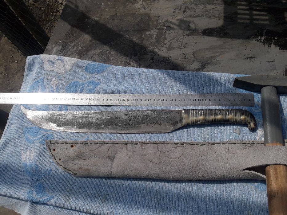 Мачете кований толстий