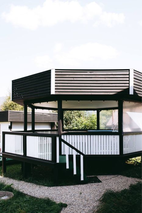 Будиночок в Карпатах B&W