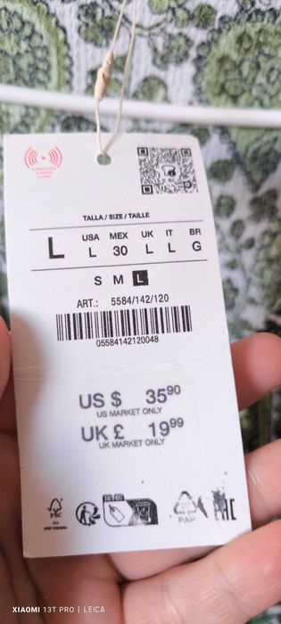 Koszulka damska z dekoltem, L
