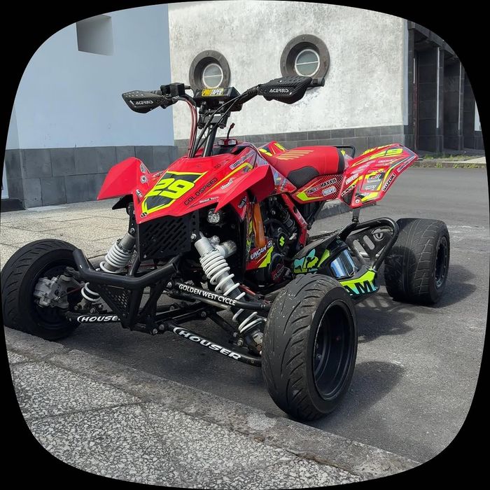 Vendo ou troco Suzuki LTR450