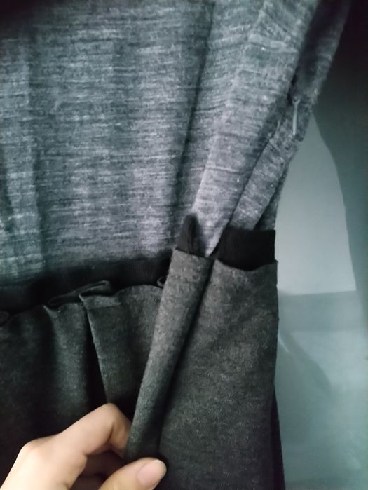 Sukienka zara 40 L czarna szara