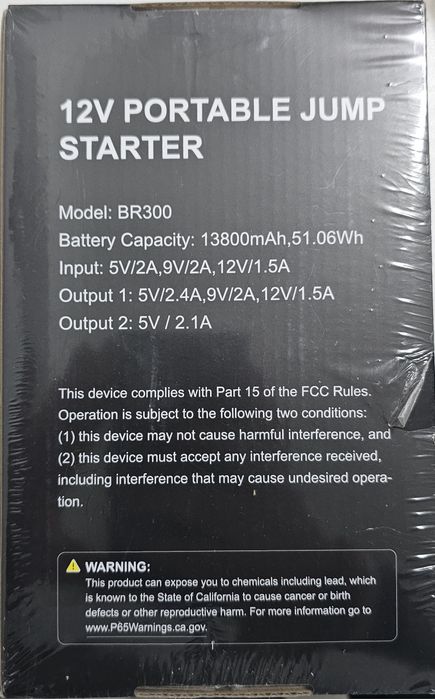 Booster Buture 13800mah (novo)