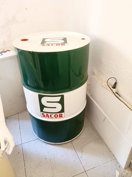 Bidão Sacor decorativo