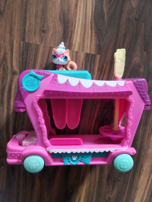 LPS ciężarówka pełna słodkości cały zestaw + figurka