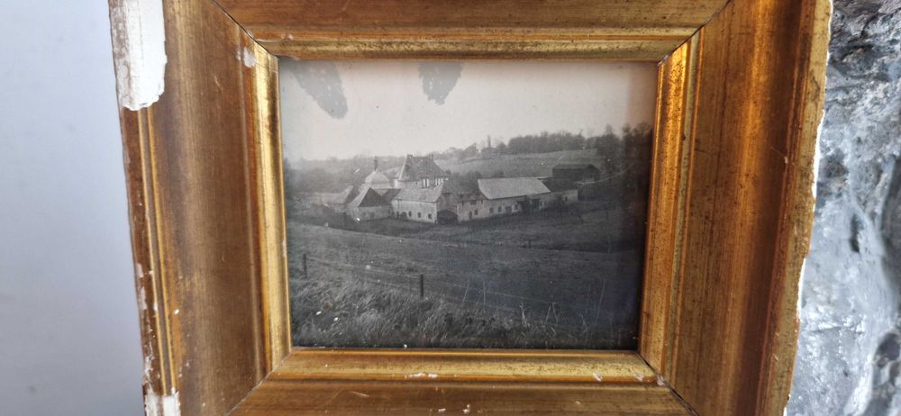 Obraz stare zdjecie stara ramka dekor rustykalny gospodarstwo