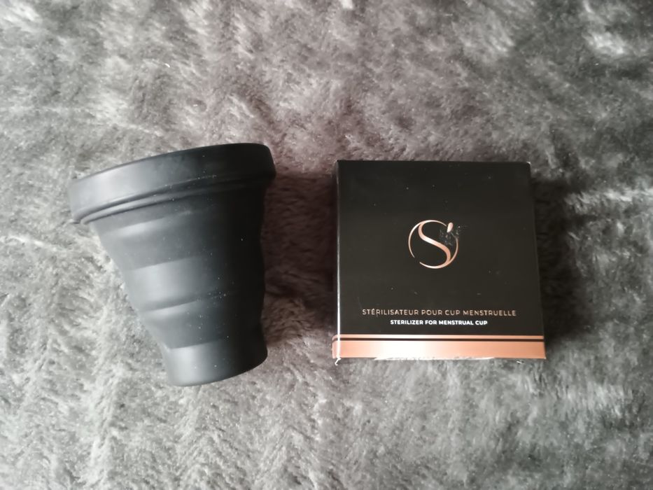 Pudełko do sterylizacji kubków menstruacyjnych