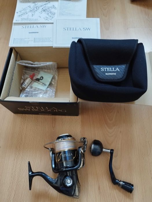 SHIMANO STELLA SW 8000PG (Topo de Gama)